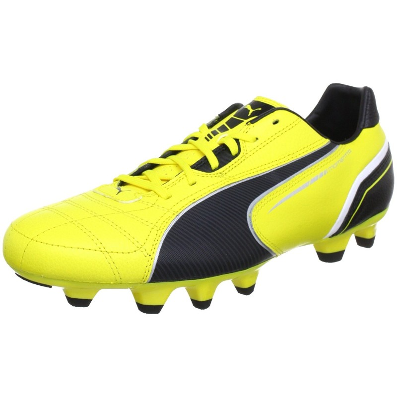 bang Bedoel Plak opnieuw Puma Momentta FG football boots Color Yellow Shoes Size EUR 41 - UK 7.5
