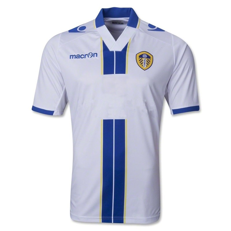 Leeds United 2014-2015 Away Football Shirt Macron Soccer Jersey Tight size  M