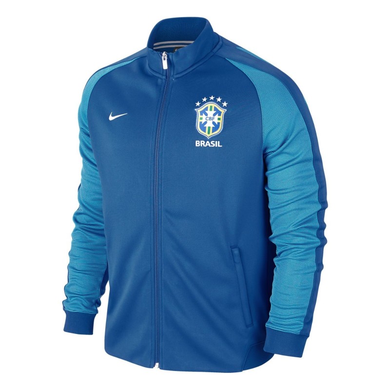 Disparidad Nuclear Precioso Brasil con capucha chaqueta N98 Auténtico azul Nike Tamaño M Color Azul