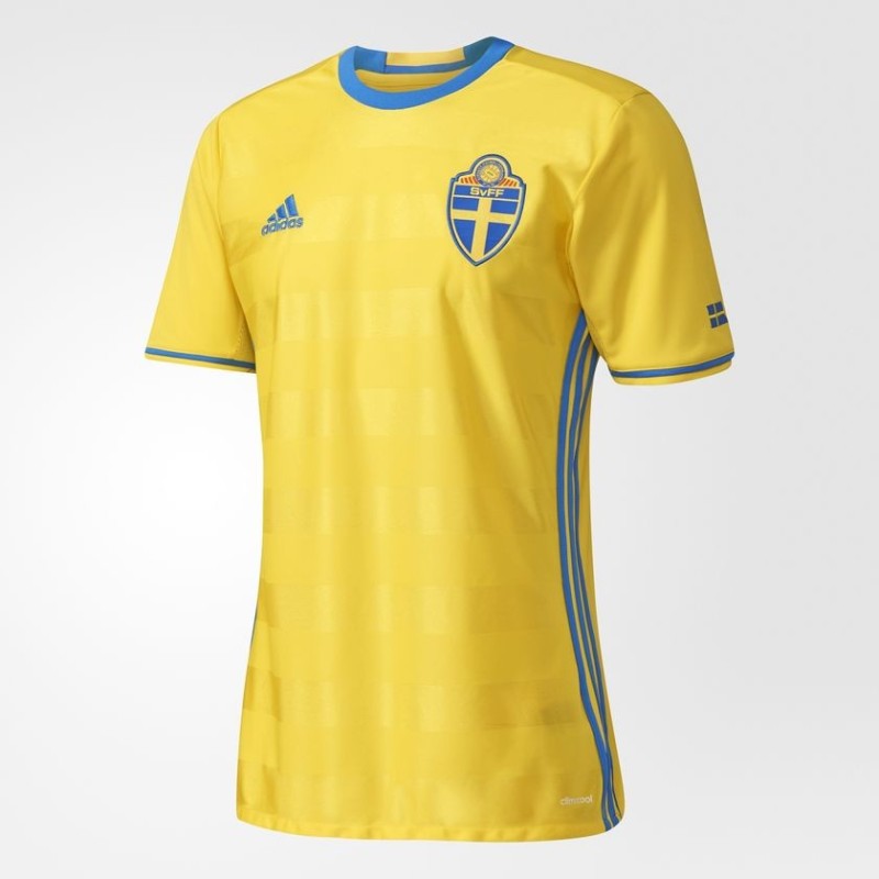 patrocinado llevar a cabo retroceder Sweden SVFF home shirt 2016/17 Adidas Size M Color Yellow