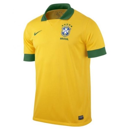 Brazil home shirt 2013/14 Nike Color Yellow Size XL