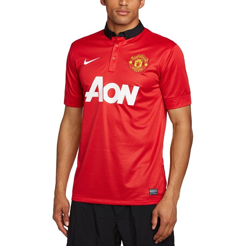 Manchester United camiseta casa 2013/2014 Nike Rojo Tamaño