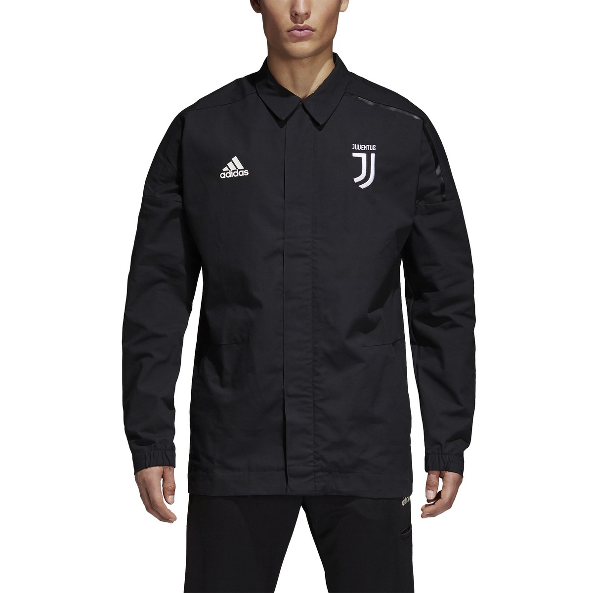 Juventus giacca track top Z.N.E. nera 2017/18 Adidas