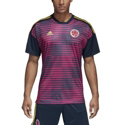 soplo Trueno sacerdote Colombia FCF jersey pre match pink 2018/19 Adidas Size M Color Pink