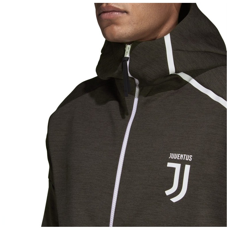 Juventus Z. N. E. Anthem jacket schwarz Adidas 2018 19