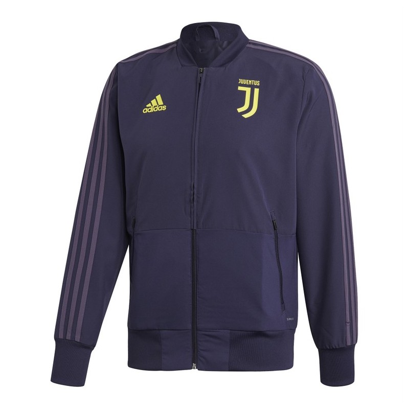 crema Será Asociar La Juventus chaqueta representante de la UCL 2018/19 Adidas Tamaño L Color  Morado