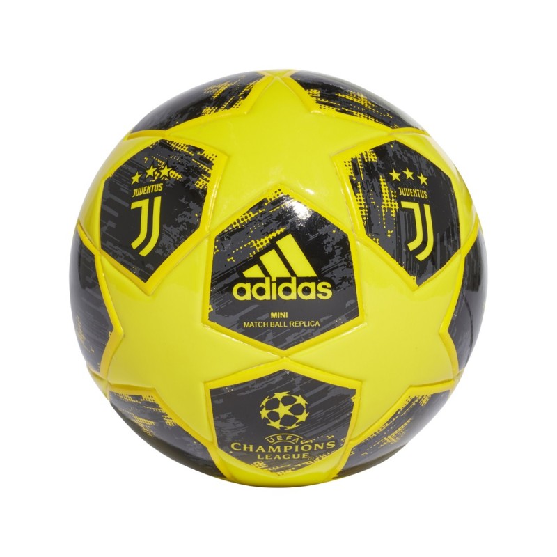 Aanwezigheid Afkeer Gezond Adidas Juventus Mini ball Champions League 2018/19 yellow Taglia Palloni 1