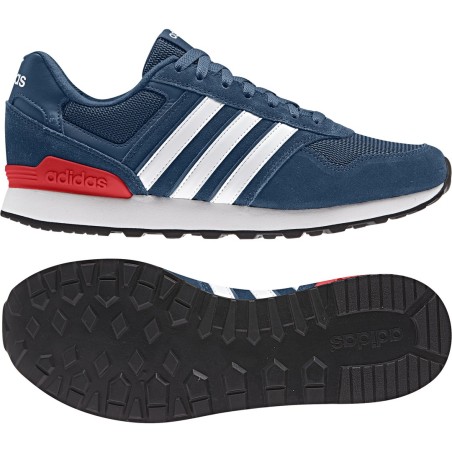 estilo pico Articulación Adidas shoes 10K blue white Sneakers Neo Shoes Size UK 7.5 - ITA 41 1/3  Color Blue
