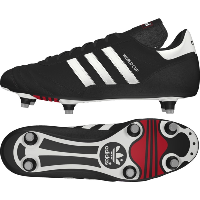 escritura Dental Posibilidades Adidas de la Copa Mundial de fútbol botas de alta gama Color Negro Shoes  Size ITA 39 1/3 - UK 6 - US 7.5