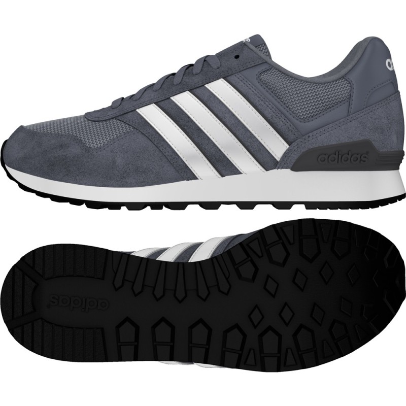 Numeriek Schep op tijd Adidas schuhe 10K grau weiß Sneakers Neo Farbe Grau Shoes Size ITA 42 2/3 -  UK 8.5 - US 9