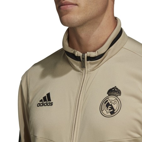 formato físicamente Destello El Real Madrid chándal banco de entrenamiento de oro 2019/20 Adidas Tamaño  S Color Oro