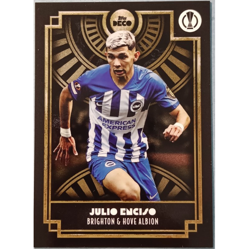 Julio Enciso Brighton & Hove Albion Topps Deco UEL 2023/24