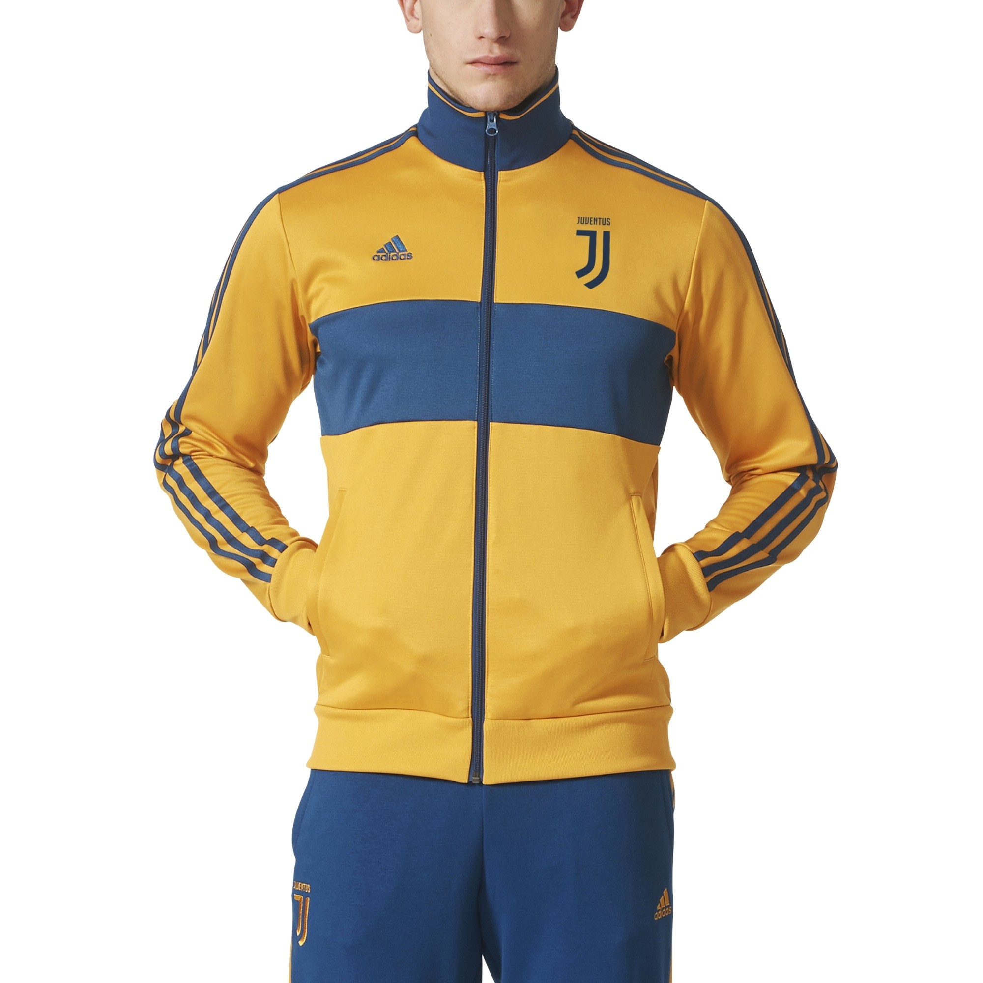 Juventus felpa Track Top 3 Stripes bianca 2017/18 Adidas Taglia S Colore  Bianco